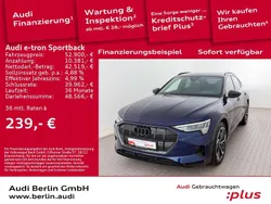Navarrablau metallic Gebraucht 2021 Audi e-tron Advanced Plus SUV | 52.900 €
