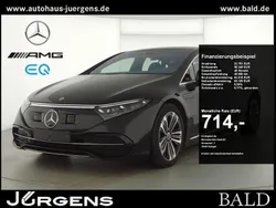Schwarz obsidianschwarz metallic Gebraucht 2023 Mercedes EQS450+ Limousine | 75.870 € (Etwas zu teuer)