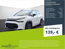 Lack weiss banquise/typ aussenverkleidung spiegel flach standard Gebraucht 2023 Citroën C3 Aircross Shine SUV | 13.980 € (Fairer Preis)