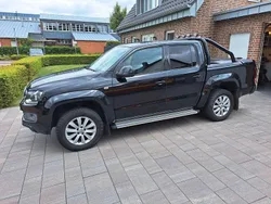 Schwarz Gebraucht 2015 VW Amarok Abholung | 22.450 € (Teuer)