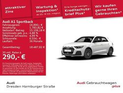 Weiß Gebraucht 2021 Audi A1 Sportback Design Kleinwagen | 16.890 € (Fairer Preis)