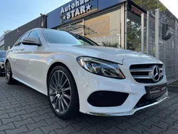 Weiß Gebraucht 2018 Mercedes C250 AMG Limousine | 25.980 € (Fairer Preis)