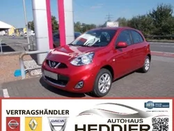 Rot metallic Gebraucht 2016 Nissan Micra Acenta Kleinwagen | 11.290 € (Teuer)