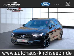 Onyx black (schwarz) Gebraucht 2021 Volvo V90 R-Design Kombi | 36.750 € (Fairer Preis)