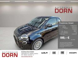 Onyx schwarz Gebraucht 2023 Fiat 500e Limousine | 21.990 € (Fairer Preis)