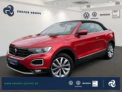 Kings red metallic Gebraucht 2021 VW T-Roc Cabriolet Style Cabrio | 25.499 € (Guter Preis)