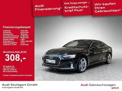 Mythosschwarz metallic Gebraucht 2024 Audi A5 Advanced Plus Coupé | 42.444 € (Superpreis)