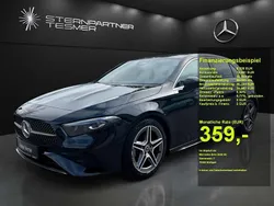 Nachtschwarz Gebraucht 2024 Mercedes A200 AMG Limousine | 31.880 € (Fairer Preis)
