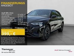 Schwarz Gebraucht 2023 Audi Q8 e-tron S-Line SUV | 54.440 € (Superpreis)
