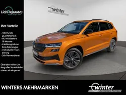 Orange Gebraucht 2023 Skoda Karoq SportLine SUV | 29.950 € (Guter Preis)