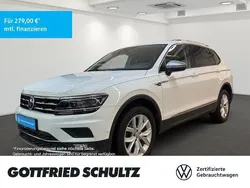 Weiss Gebraucht 2021 VW Tiguan Allspace Highline SUV | 31.890 € (Superpreis)