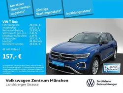 Blau Gebraucht 2024 VW T-Roc Style SUV | 28.710 € (Guter Preis)