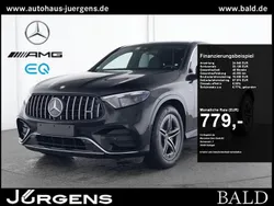 Schwarz obsidianschwarz metallic Gebraucht 2024 Mercedes GLC43 AMG AMG Coupé | 82.690 € (Superpreis)