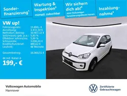 Weiß Gebraucht 2022 VW up! move up! Kleinwagen | 13.890 € (Fairer Preis)