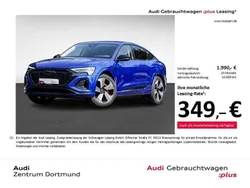Blau Gebraucht 2024 Audi Q8 e-tron S-Line SUV | 59.555 € (Teuer)