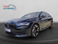 Midnight black met Neu 2025 Skoda Superb SportLine Kombi | 56.999 € (Teuer)