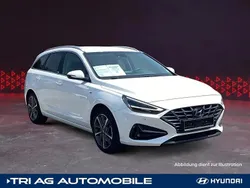 Polar white / sol Gebraucht 2021 Hyundai i30 Prime Kombi | 17.440 € (Fairer Preis)