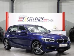 Mediterranblau metallic Gebraucht 2018 BMW 118 Sport Line Kleinwagen | 11.777 € (Fairer Preis)