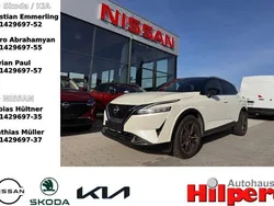 Xdf white / black (metallic) Gebraucht 2023 Nissan Qashqai Tekna SUV | 26.999 € (Guter Preis)