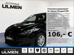 Schwarz Gebraucht 2021 Peugeot 208 Kleinwagen | 12.780 € (Fairer Preis)