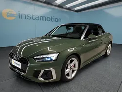 Grün Gebraucht 2024 Audi A5 Cabriolet S-Line Cabrio | 47.549 € (Fairer Preis)