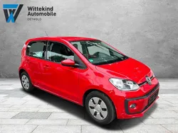 Rot Gebraucht 2017 VW up! move up! Kleinwagen | 3.999 € (Fairer Preis)