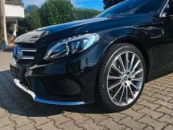 Schwarz Gebraucht 2014 Mercedes C250 AMG line Limousine | 21.500 € (Etwas zu teuer)