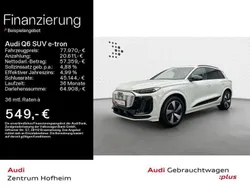 Gletscherweiß metallic Gebraucht 2024 Audi Q6 e-tron Ambiente SUV | 77.970 € (Guter Preis)