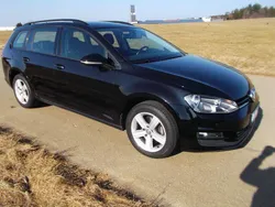Schwarz Gebraucht 2015 VW Golf VII Kombi | 9.680 € (Guter Preis)