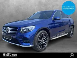 Blau Gebraucht 2018 Mercedes GLC300 AMG SUV | 38.880 € (Fairer Preis)