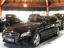 Obsidianschwarz metalliclack Gebraucht 2018 Mercedes E220 AMG line Kombi | 26.777 € (Guter Preis)