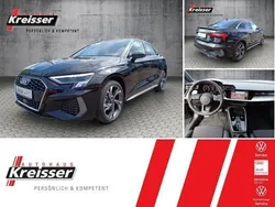 Schwarz Gebraucht 2024 Audi A3 S-Line Limousine | 36.190 € (Teuer)