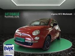 Orange Gebraucht 2008 Fiat 500 Lounge Kleinwagen | 5.990 €