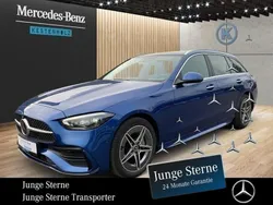 Blau Gebraucht 2024 Mercedes C300e AMG Limousine | 54.966 € (Fairer Preis)