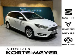 Weiss Gebraucht 2018 Ford Focus Titanium Kombi | 9.890 € (Fairer Preis)