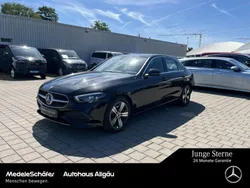 Lack obsidianschwarz (metallic) Gebraucht 2024 Mercedes C220 Avantgarde Limousine | 40.949 € (Fairer Preis)