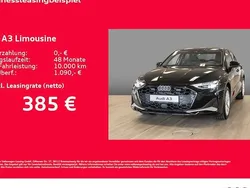 Schwarz Neu 2025 Audi A3 Advanced Plus Limousine | 41.127 €