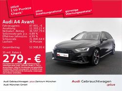 Mythosschwarz metallic Gebraucht 2023 Audi A4 S-Line Kombi | 47.901 €