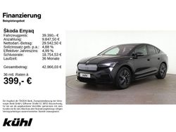 Schwarzmagic perleffekt Gebraucht 2023 Skoda Enyaq iV RS SUV | 38.980 € (Guter Preis)