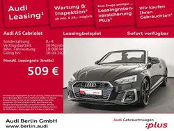 Mythosschwarz metallic/verdeck Gebraucht 2024 Audi A5 Cabriolet S-Line Cabrio | 49.900 € (Etwas zu teuer)