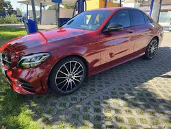 Rot Gebraucht 2019 Mercedes C300 AMG line Limousine | 25.490 € (Superpreis)