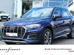 Navarrablau metallic Gebraucht 2021 Audi Q5 Advanced Plus SUV | 40.880 € (Teuer)