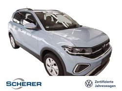 Clear blue metallic (metallic) Gebraucht 2024 VW T-Cross Life SUV | 21.380 € (Fairer Preis)