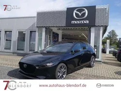 Jet black Neu 2025 Mazda 3 Exclusive Limousine | 27.740 € (Fairer Preis)