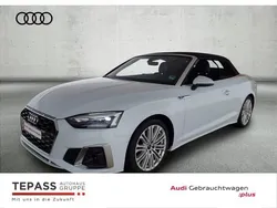 Weiß Gebraucht 2024 Audi A5 Cabriolet S-Line Cabrio | 49.480 € (Etwas zu teuer)