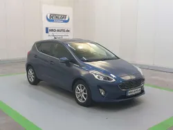 Chromablau metallic Gebraucht 2020 Ford Fiesta Titanium Kleinwagen | 14.900 € (Fairer Preis)
