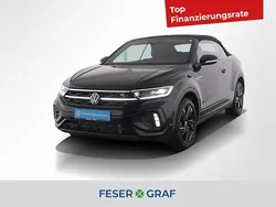 Deep black perleffekt schwarz Gebraucht 2024 VW T-Roc Cabriolet R-line Cabrio | 31.990 € (Guter Preis)