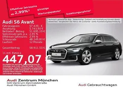 Brillantschwarz Gebraucht 2023 Audi S6 Design Kombi | 57.439 € (Guter Preis)