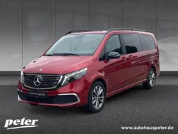 Hyazinthrot metallic Gebraucht 2024 Mercedes EQV300 Van / Kleinbus | 51.990 € (Fairer Preis)