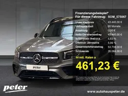 Mountaingrau met. Gebraucht 2022 Mercedes GLB220 AMG line SUV | 43.440 € (Guter Preis)